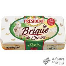 Président Brique Chèvre 150 g